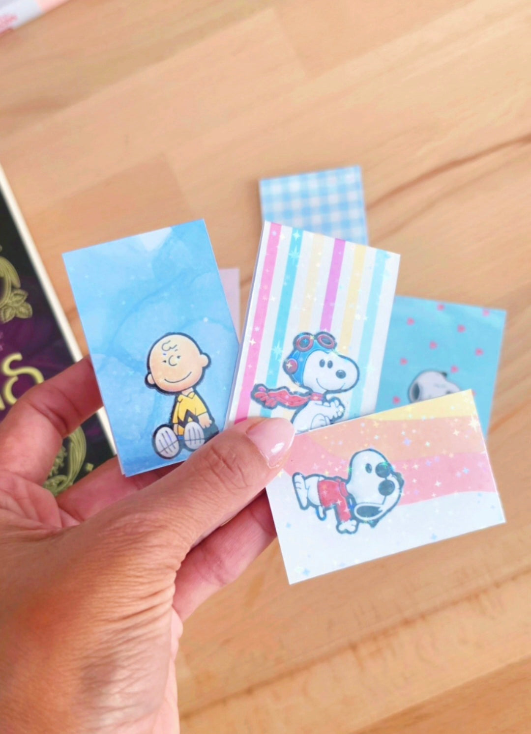 marque-pages magnétiques Snoopy DIY
