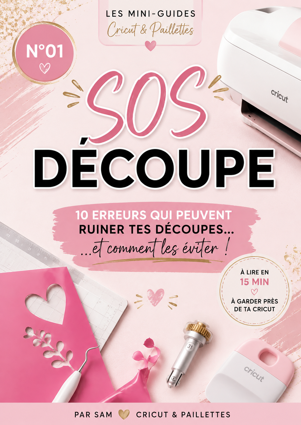 SOS Découpe Cricut | Guide erreurs & solutions de découpe