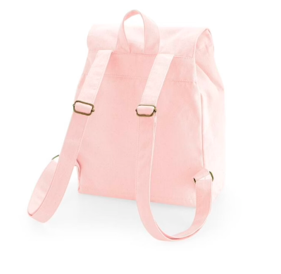Petit sac enfant 100% coton - détails des coutures et matière