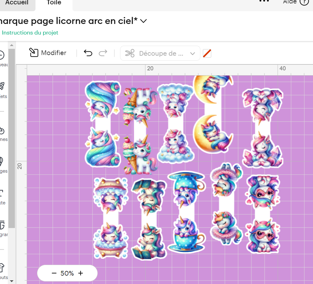 Capture produit licorne trop mignonne – L'Atelier Chamallow 
