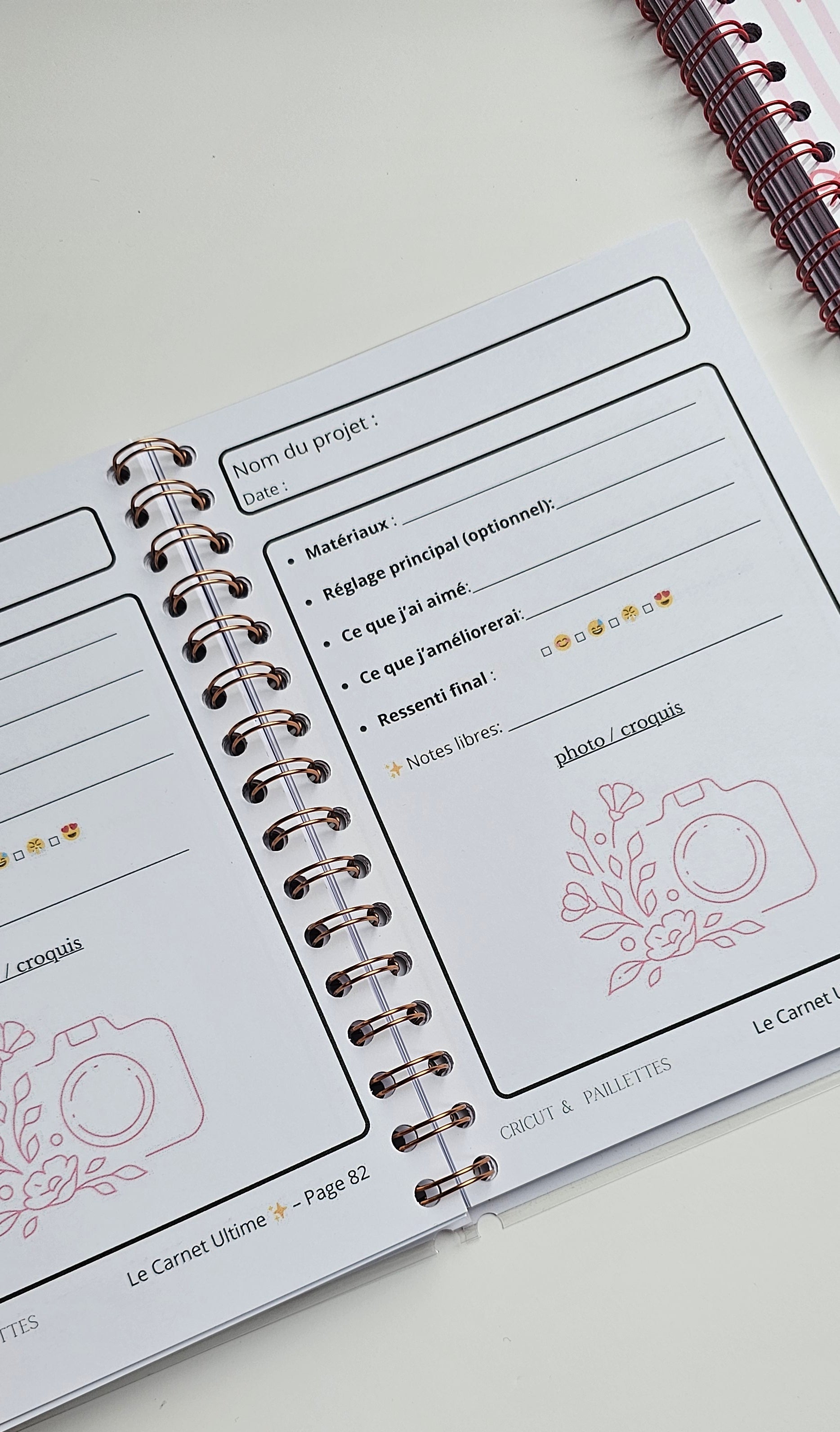 Carnet Ultime de Découpe - Utilisation avec machine Cricut