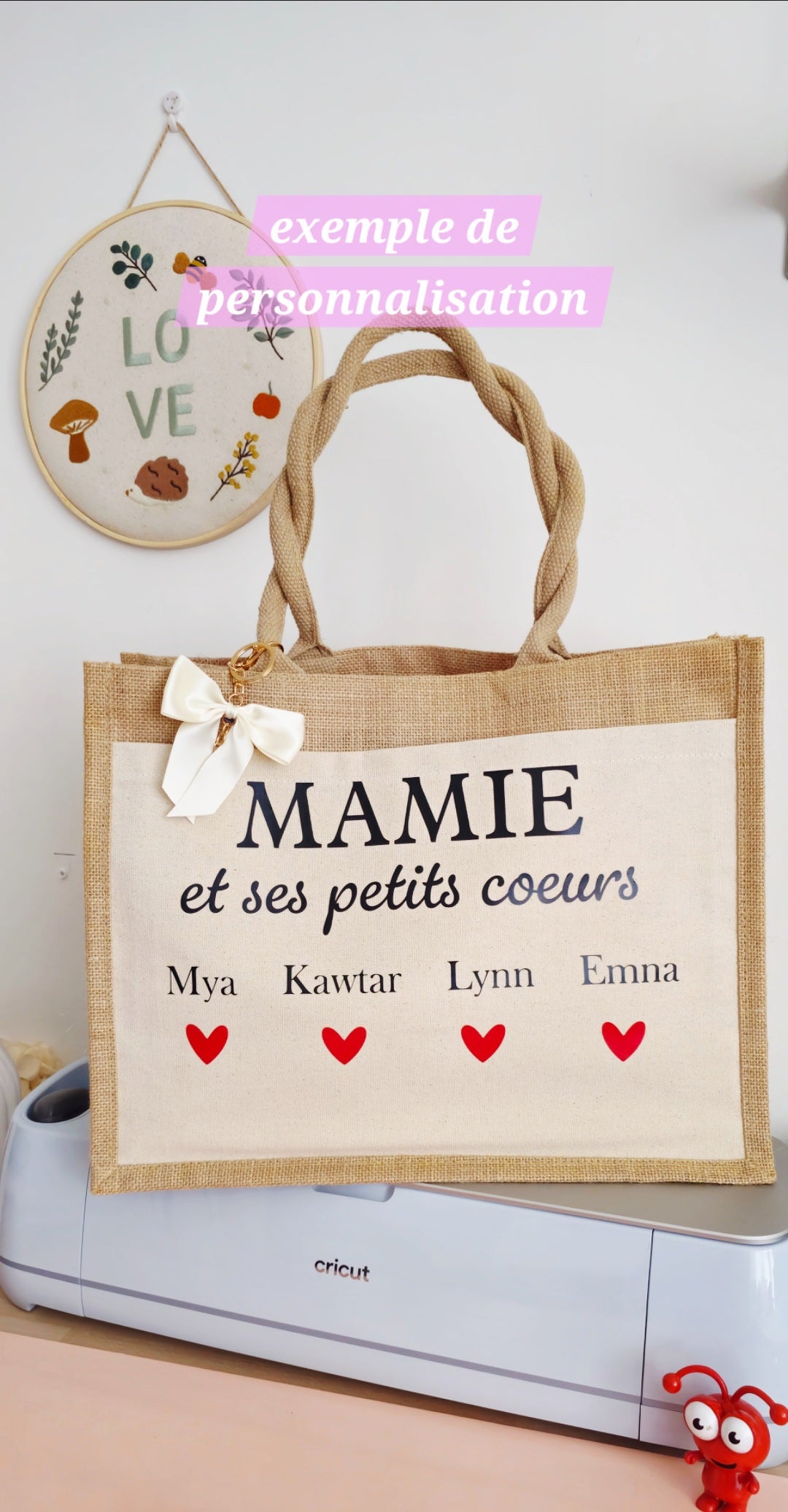 Contenu de la box créative DIY – matériaux Cricut et accessoires paillettes