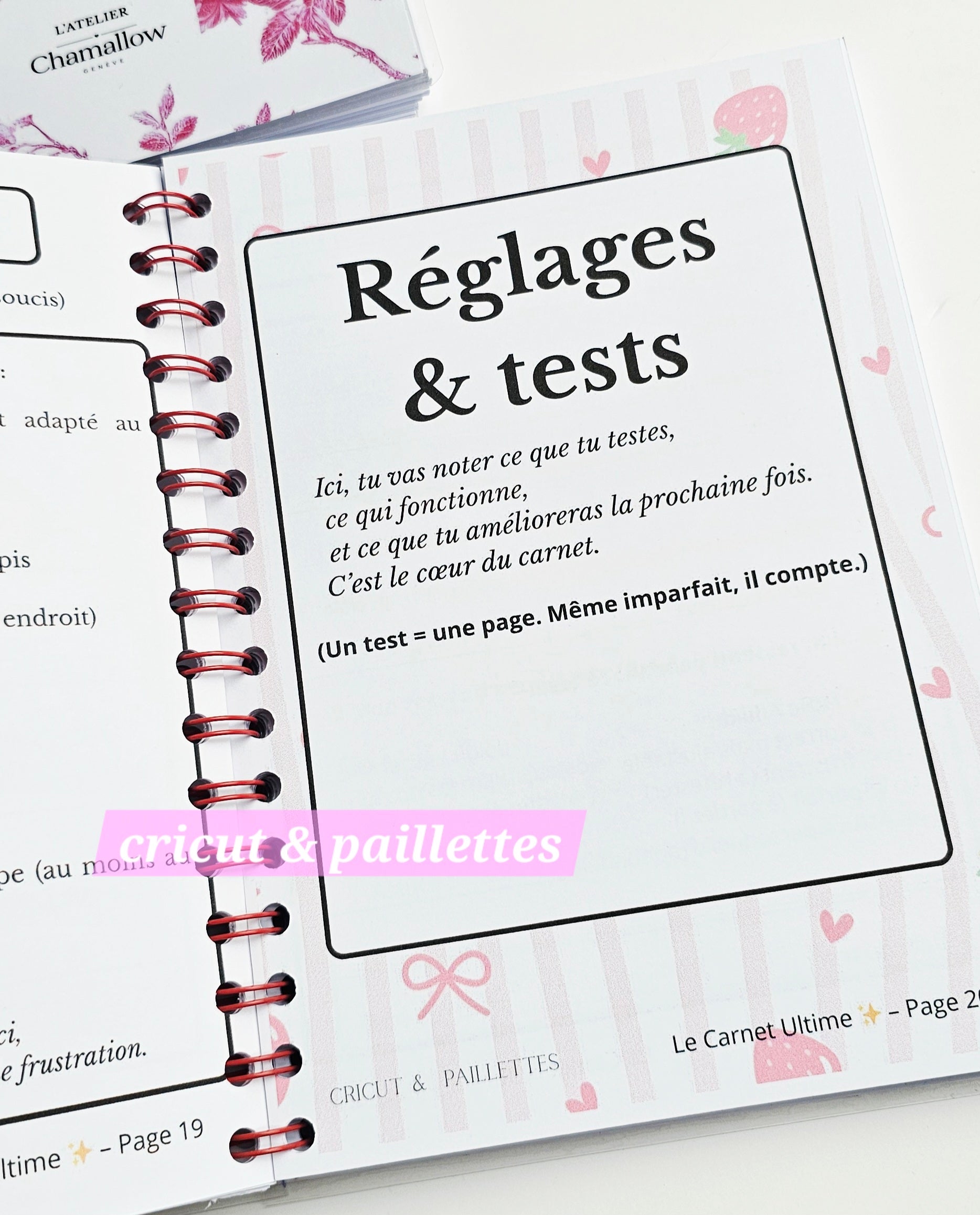 Guide pratique Cricut - Réglages testés et approuvés pour chaque matériau