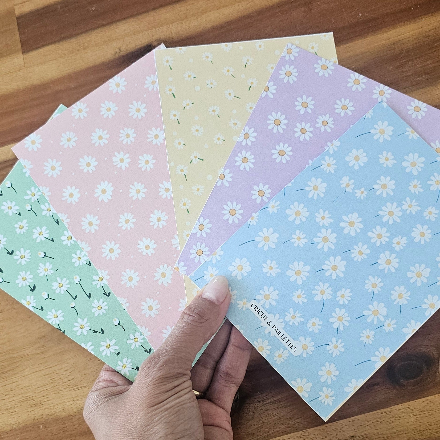 Carnet Fleurs Printanières PNG à Imprimer | 5 Modèles "carnet to do list"