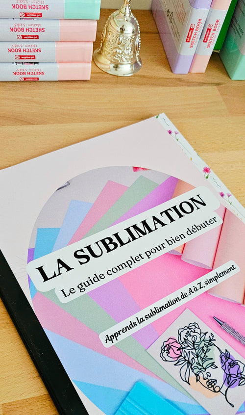 Guide complet PDF sur la sublimation pour débutants - techniques, matériel et conseils pratiques Guide DTF UV inclus dans la Bibliothèque Créative Complète