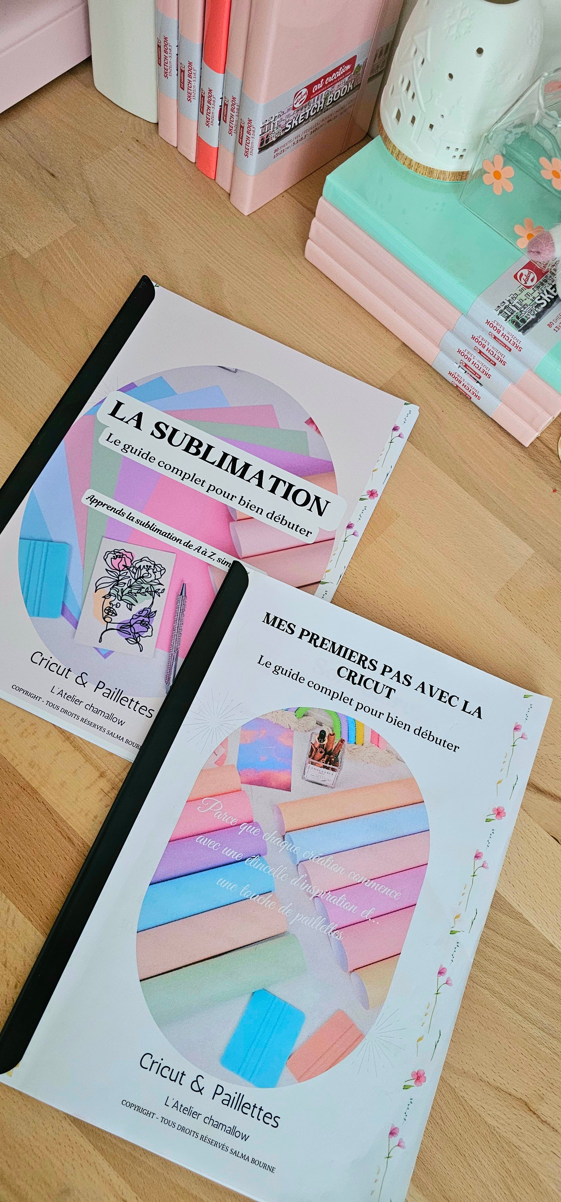 Pack Créatif Débutant Sublimation et Cricut - Guides PDF complets pour apprendre les techniques créatives